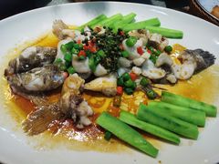 青花椒蒸笋壳鱼-猪肉婆私房菜(容桂总店)