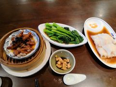 白灼广东菜心-味友味港印记(厦门集美银泰百货店)