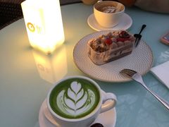 抹茶拿铁-Home Cafe