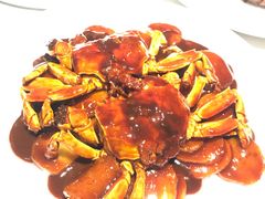 毛蟹炒年糕-屋里厢上海菜馆