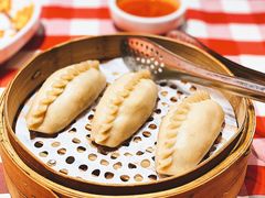 韭菜鸡蛋虾仁蒸饺-西贝(上海我格广场店)