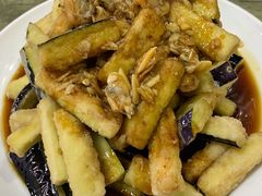 蛤蜊肉拌茄子-华春餐馆(鱼山路店)