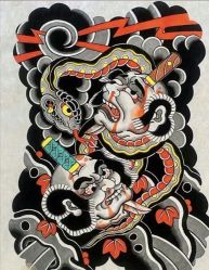 -针牛刺客·刺青纹身