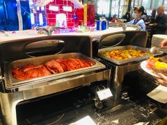 自助取餐区-三英温泉度假酒店-自助餐厅