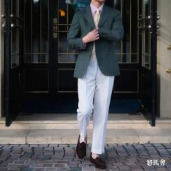 点击看大图 -怒马会 全麻衬西装高级定制