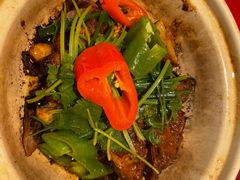 啫啫三文鱼头煲-避风塘·金牌店·夜宵(金玉兰店)