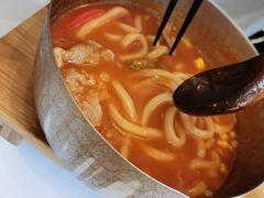 肥牛炼番茄线食-火山屋台(新街口店)