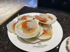 烤扇贝-川骄海鲜自助(河东店)
