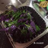 爸爸菜之有颜色的凉拌血皮菜