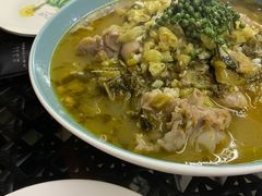 鲜花椒酸菜猪手花-南山酒肆(南山董事绘店)