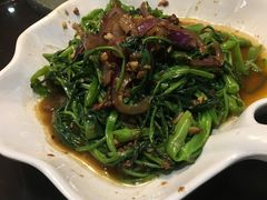 马拉盏炒通菜-大头虾越式风味餐厅(光明广场店)