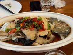 鲜花椒鲈鱼-又一福烤鸭·北京菜(东四店)