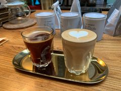 国产一豆两喝-阿什卡咖啡馆ESSCA COFFEE(塔里木石油宾馆店)