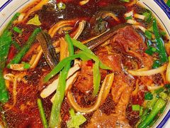 红烧牛肉长鱼面-镇南锅盖面馆(解放路店)