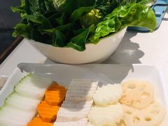 蔬菜拼盘-百年果林椰子鸡(中洲店)
