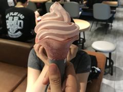 白桃冰淇淋-肯德基(东四南大街店)