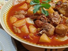 大盘鸡自带皮带面-贯贯吉·清真餐厅(浙江中路店)