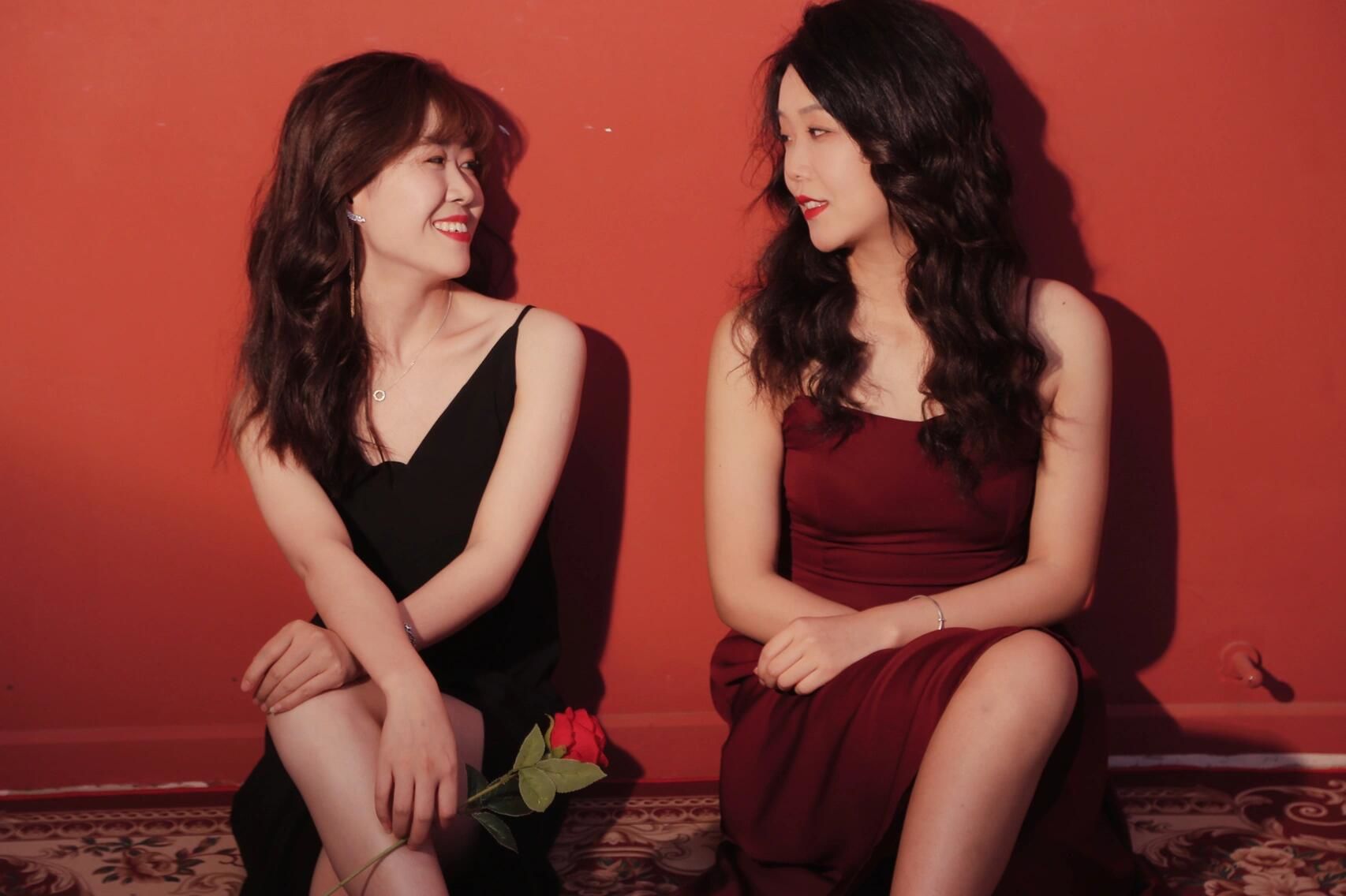 港式复古风闺蜜写真