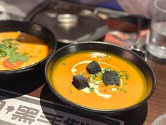 烤南瓜坚果奶油汤-黑手制面·Gentle Pasta(国金天地店)