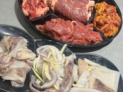 烤墨斗-啊美丽炭火烤肉(滑翔一店)