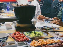 自助取餐区-大槐树烤肉馆