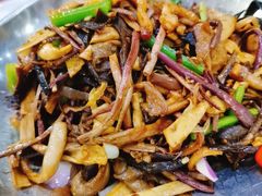 干锅什锦野菜-雅和生态渔庄·宜城锅巴饭(龙灵山公园店)