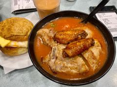 番茄汤鸡翅猪扒出前一丁面-华嫂冰室(尖沙咀店)