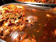 毛血旺-领鲜活海鲜榴莲自助火锅(东门店)