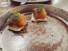 烟熏三文鱼配薄片-BOR Eatery(安福路店)