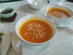 奶香南瓜羹-海湾壹品·粤菜·早茶·烤鸭(拱北店)