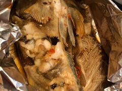 锡纸黄鱼-喝丢一只鞋辣炒海鲜小烧烤(三八广场店)