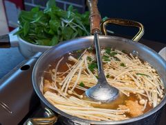 汆肉汤鸡毛菜-集贤门·徽菜(福田店)