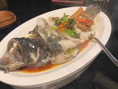 青花椒蒸龙胆鱼-闽和南(深圳万象城店)