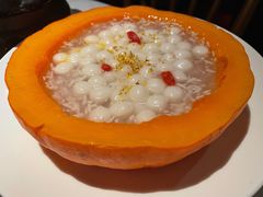 南瓜酒酿小圆子-玫瑰厅上海菜(兴国路店)
