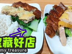 叉烧盐焗鸡饭-粤华烧腊(胥口店)