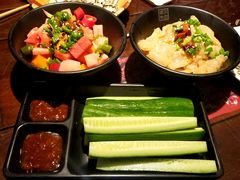 乳瓜蘸酱-江边城外烤全鱼(方庄时代购物中心店)