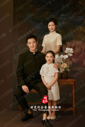 -时光纪亲子全家福照相馆(静安店母女写真父母纪念照)