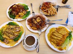 滑蛋牛肉饭-传屋记茶餐厅(世纪年华店)