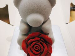 小熊黑芝麻树莓慕斯-蜜思琪蛋糕(民生路店)