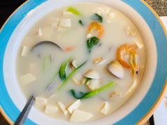 三鲜豆腐汤-渔民船说·北塘海鲜·天津菜·海肠捞饭(北塘古镇店)