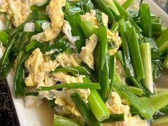 大葱炒鸡蛋-马白开来特色羊排揪片子  (总店)