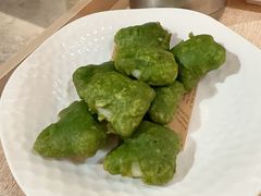 绿菜汁豆腐鱼-围炉夜话·潮汕卤水火锅(榕江店)