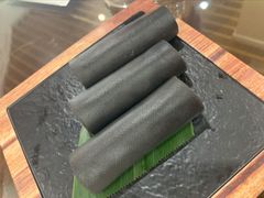 香滑黑芝麻卷-喜喜酒家·纯手工点心·粤菜