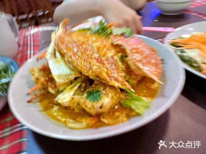 柴泰餐厅咖喱蟹图片