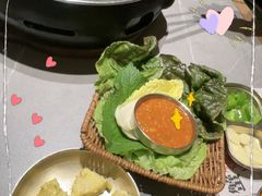 -草家酱蟹炭火烤肉店(珲春南路一店)
