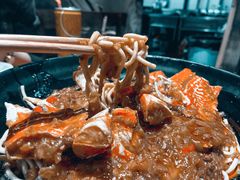 蟹脚热干面-沈记烧烤海鲜(江汉二路店)