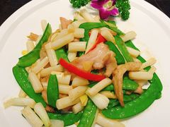 藕节炒猪颈肉-五姊妹海鲜(火车站店)