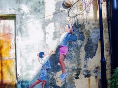 -槟城街头艺术街区