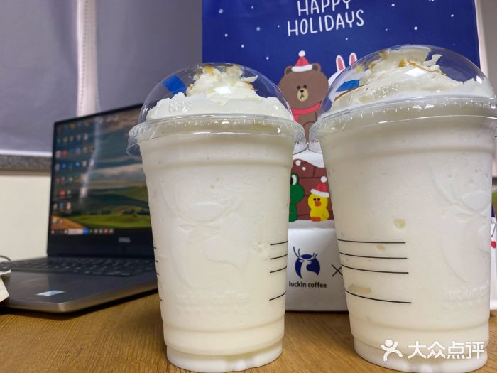 luckincoffee瑞幸咖啡(中国计量大学西校区店)椰子ok瑞纳冰图片