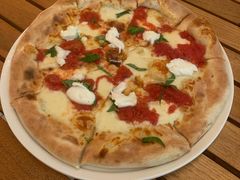 烤鸡奶酪蔬菜披萨-城市大道红炉披萨烘焙坊